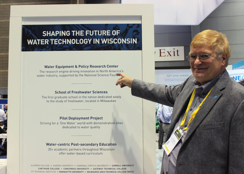 WEFTEC WI Booth_Dave Marsh