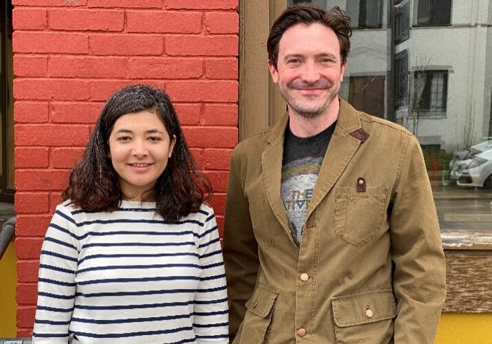 Samira and Andy celebrated her new job with brunch.